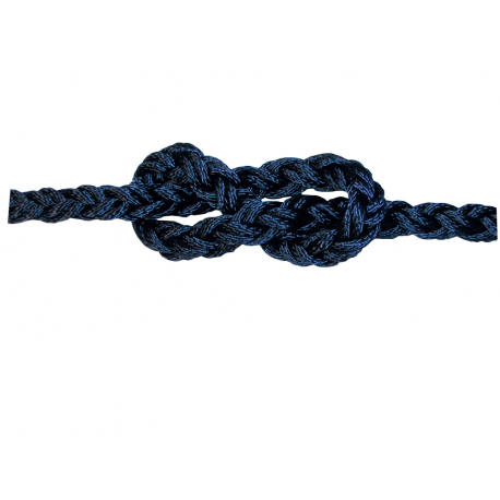 Navy blue sq-line braid