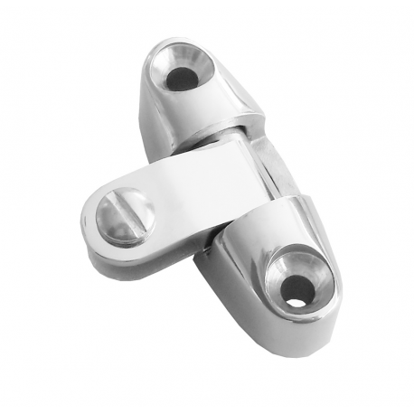 Articulated stainless steel fork supports