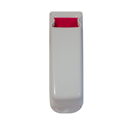 Winch handle door