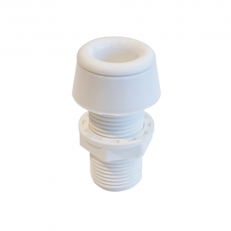 Plastic support for shower