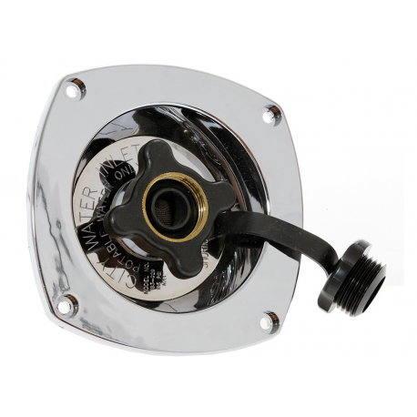 Chrome-plated pressure regulator