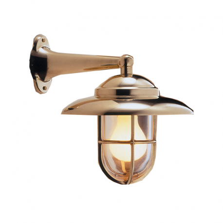 Lamp with cage