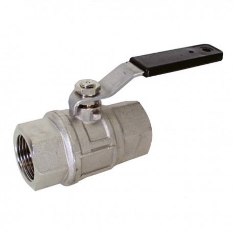 Brass ball valve with steel lever Dacromet