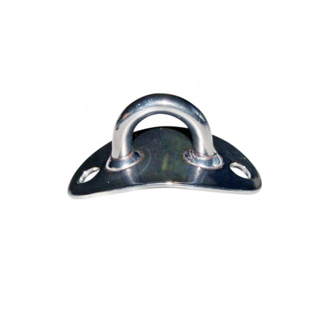 U-bolt on curved base