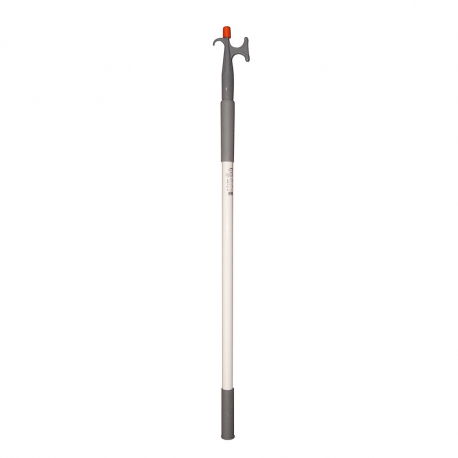 Telescopic boat hook white