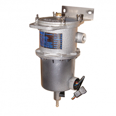 Replacement filter with fixing bracket