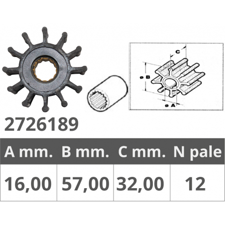 Girante volvo 21213660/3862567