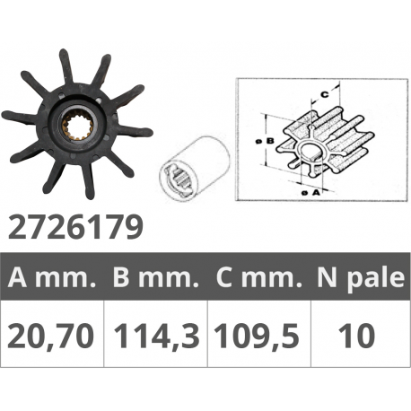 Girante sherwood 22000k