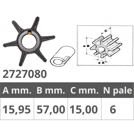 Impeller force 2t 35-45-55 hp