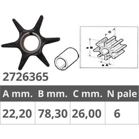 Impeller johnson/evinrude/suzuki