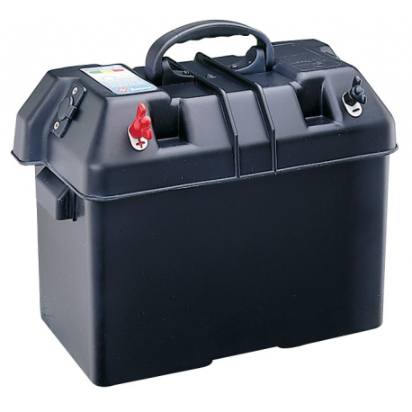 Battery box with cigarette lighter socket