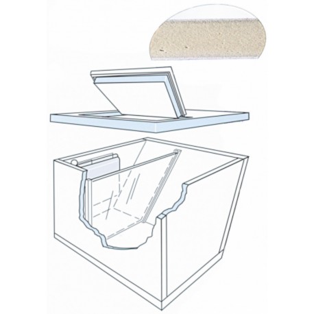 Kit 3 insulating panels - Isotemp