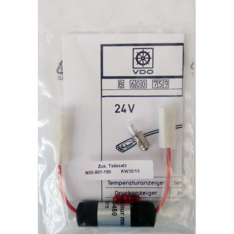 Reducer for vdo 24vdc-12vdc