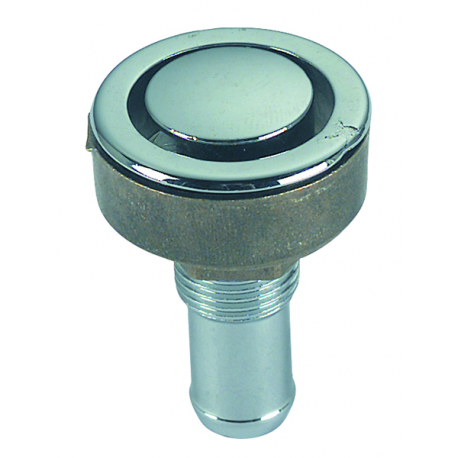Straight recessed brass vent