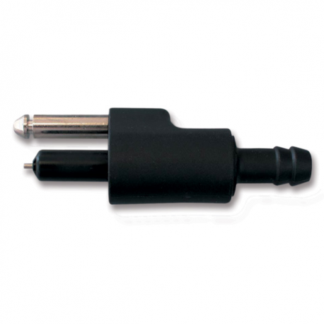 Plug with Mercury hose barb