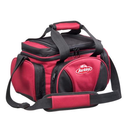 Berkley System Bag L fishing bag with 4 boxes and cooler compartment