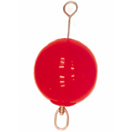 Orange inflatable mooring buoy - Majoni