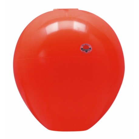 Inflatable mooring or signalling buoy with hole - Polyform