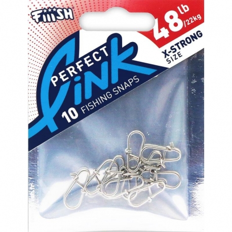 Fiiish fishing carabiners Perfect Link 48 LBs