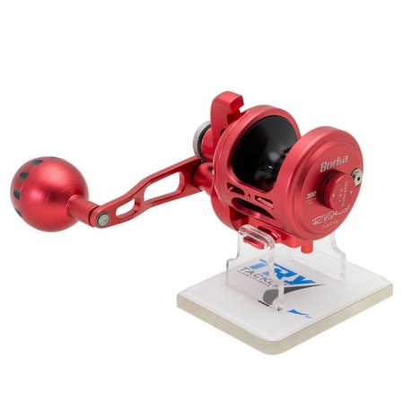 Ryoko Borka 200L Red Black Matt trolling reel