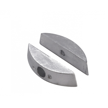 Coppia piastrine per 110/120 hp s-b s-c in alluminio