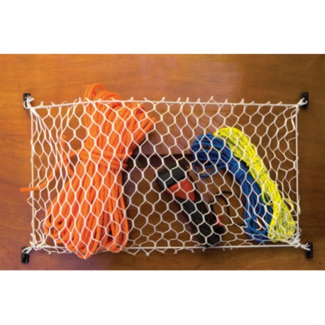 White polyester net