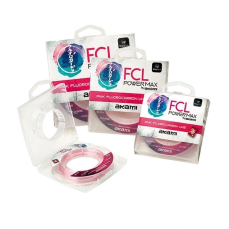 Akami FCL Power Max 0.20MM Fluorocarbon rosa da 50M