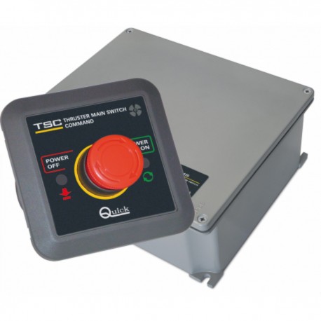 Panel and switch for maneuvering propellers