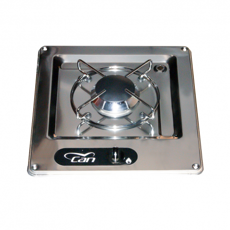 Single burner stainless steel hob - Can