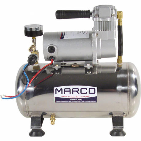 Compact M3 electrocompressor with 8 lt tank