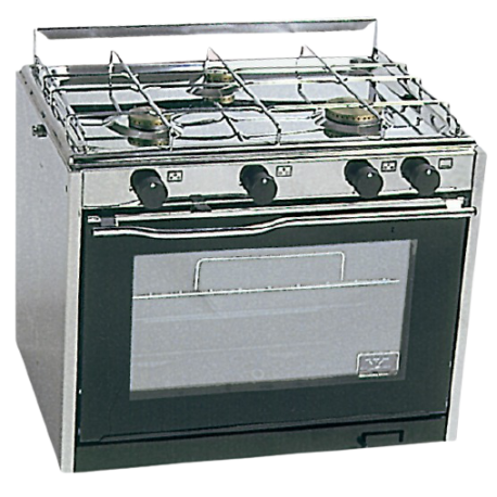 Cucina con forno a 3 fuochi XL3 - Techimpex