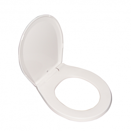 Plastic cap for toilet