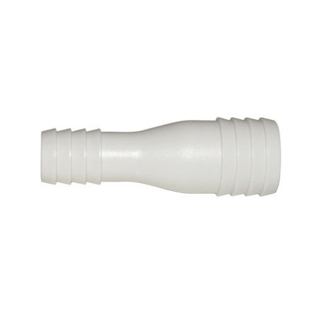 Plastic hose fitting 25 mm.