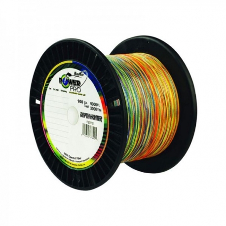 Power Pro Depth-Hunter 0.36MM trecciato da 1600M multicolor