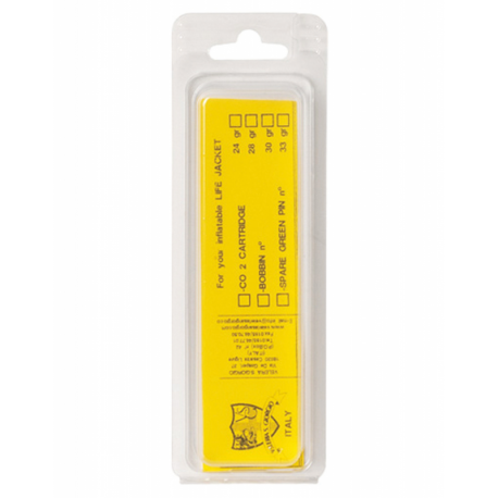 Refill kit with 60 gr. canister for inflatable lifejackets - Veleria San Giorgio
