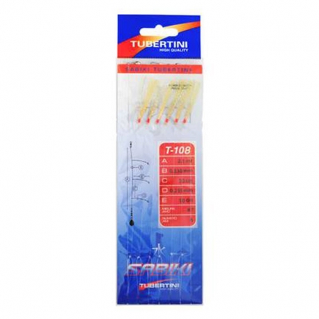 Tubertini Sabiki T-108 hook size N.9