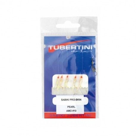 Tubertini Sabiki Pro-Skin Pearl misura amo N.10