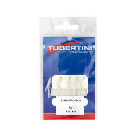 Tubertini Sabiki Pro-Skin UV hook size N.10