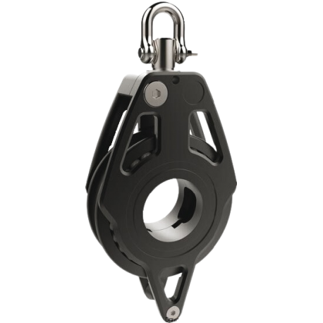 Single block Ø 12 mm. with Racing 80 becket - Lewmar