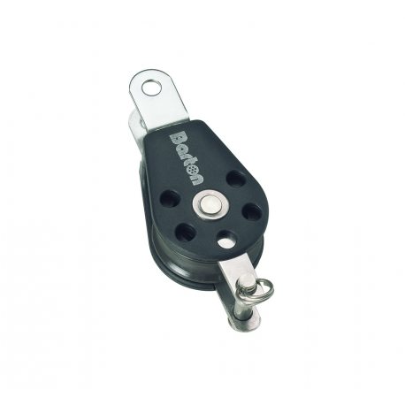 Bozzello singolo fisso Ø 8 mm. con perno e arricavo - Barton Marine