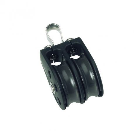 Double Ø 8 mm. fixed block - Barton Marine