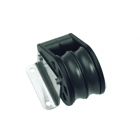 Double vertical block Ø 8 mm. - Barton Marine
