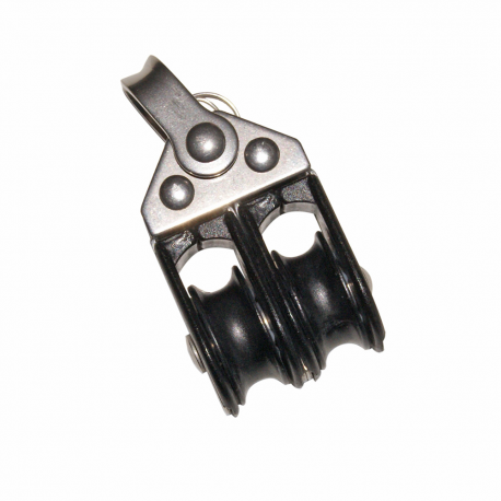 Double fixed block Ø 6 mm. - Viadana
