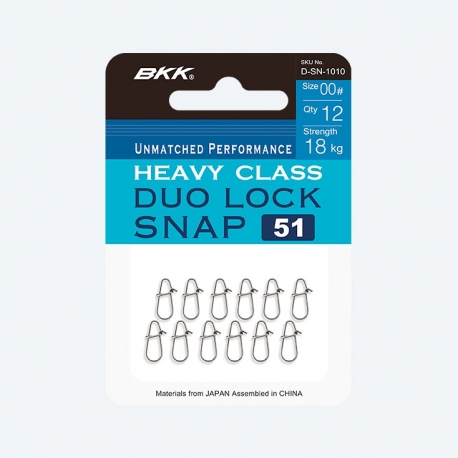BKK Duolock Snap-51 fishing carabiner N.00
