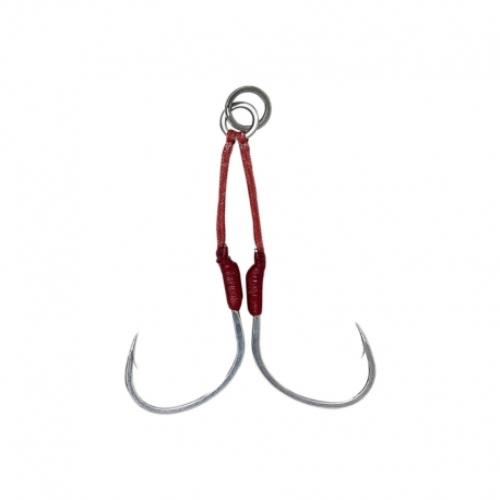 Savage Gear Bloody Twin Assist Hooks doppio N.1/0