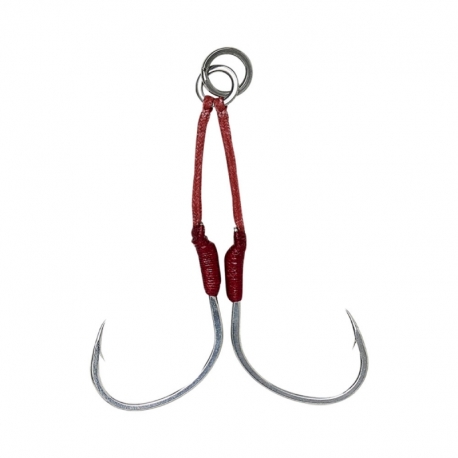 Savage Gear Bloody Twin Assist Hooks doppio N.3/0