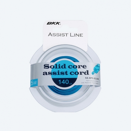 BKK Solid Core 50 LBs cordino per assist hook 5 m.