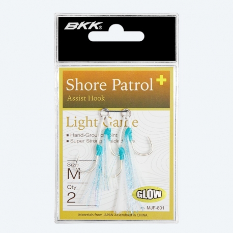 BKK Shore Patrol+ doppio assist hook N. XL