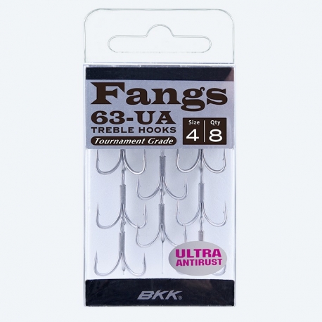 BKK Fangs-63 ancoretta tripla Ultra Anti-rust N.6