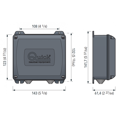 Receiver for radio control
